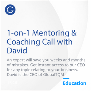 1-on-1 45 minute Training & Mentoring (with our CEO)