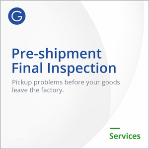 Pre-Shipment Final Inspection